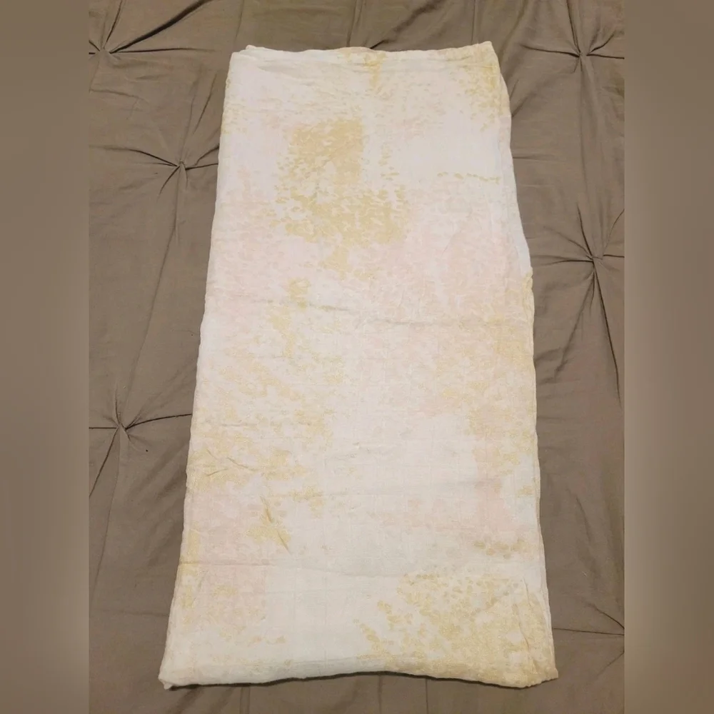 Aden + Anais Bamboo Blanket Swaddle Girls Baby Blanket Pink Gold Neutral Newborn